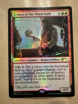 MTG - Feldon of the Third Path Judge Foil - LP - Image 1