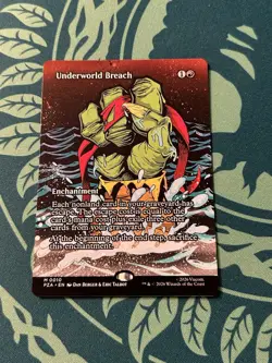 Underworld Breach Borderless NON Foil Teenage Mutant Ninja Turtles PZA TMNT MTG - Image 1
