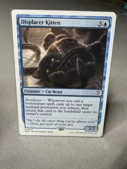 Displacer Kitten (Non-foil) [White Border] Mystery Booster 2 0027 Rare MTG - Image 1