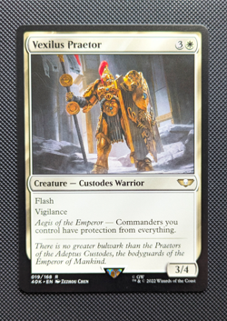 MTG MAGIC WARHAMMER 40K VEXILUS PRAETOR NEAR MINT FREE SHIPPING - Image 1