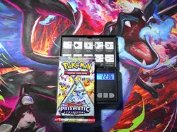 VERY HEAVY! GOD PACKUUU 22.36g Prismatic Evolutions Pokemon TCG Booster (SEALED) - Image 1