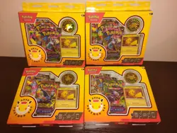 Lot Of 4 New Factory Sealed Pokemon 2026 30 Year Pokemon Day Celebration Boxes - Image 1