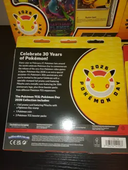 Lot Of 4 New Factory Sealed Pokemon 2026 30 Year Pokemon Day Celebration Boxes - Image 4