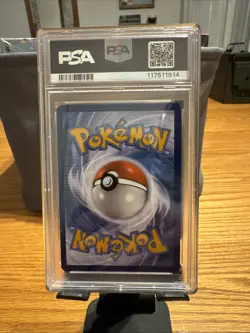 2023 POKEMON OBF EN-OBSIDIAN FLAMES ILLUSTRATION RARE #204 HOUNDOUR PSA 8 - Image 2