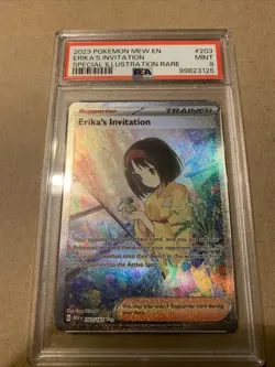Pokemon Erika's Invitation 203/165 Sv: Scarlet & Violet 151 Holo - Image 1