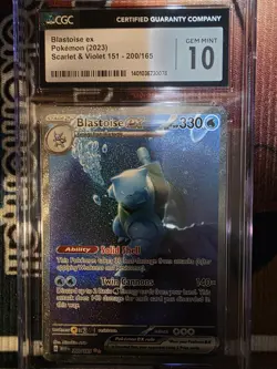 Pokemon 151 English Complete Master Set w/ Promos Includes Cgc 10 Blastoise - Image 3