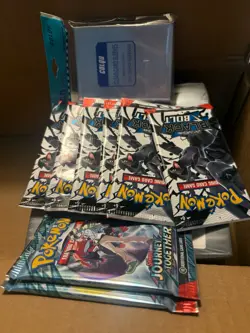 Pokemon Black Bolt & Journey Together Booster Pack Lot SEALED - Image 1