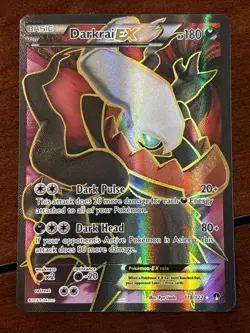 Pokemon Breakpoint Darkrai Ex 118/122 Full Art Holo Rare - Image 1