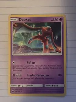 Pokemon TCG Deoxys (68) Rare SM - Celestial Storm 68/168 LP - Image 1