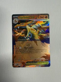Mega Charizard Y EX 030 Holo Promo Double Rare Pokemon TCG Ascended Heroes ASC - Image 1