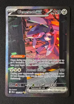 Pokemon Genesect ex 169/086 SV Black Bolt Ultra Rare Holo NM – Free Shipping - Image 1