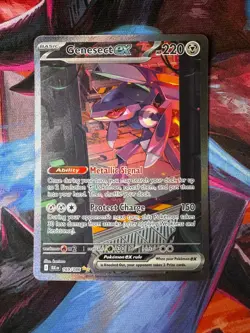 Pokemon Genesect ex 169/086 SV Black Bolt Ultra Rare Holo NM – Free Shipping - Image 3