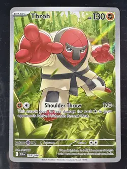 Pokemon TCG - Throh - 128/086 - Illustration Rare - SV: Black Bolt - NM - Image 1