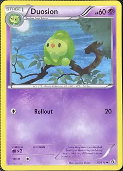Duosion 75/113 Legendary Treasures Regular - Pokemon Card - Image 1
