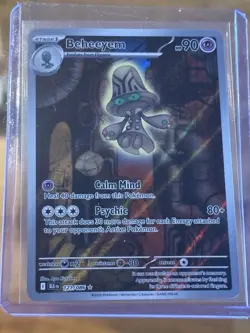 Beheeyem 121/086 Sv: Black Bolt Holo Full Art Pokemon TCG - Image 1