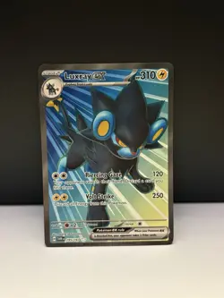Pokemon TCG Luxray EX 195/167 Twilight Masquerade Ultra Rare Full Art - Image 1