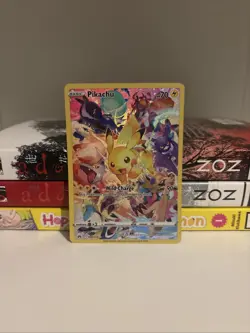 Pokemon Pikachu TCG Crown Zenith Holo Full Art Secret Rare 160/159 - Image 1