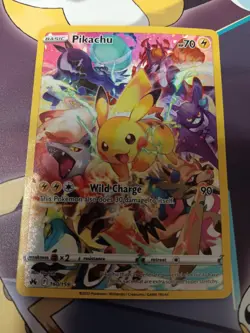 2023 Pokemon Pikachu 160/159 full art trading card - Image 1