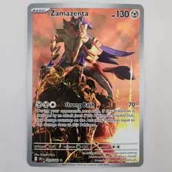 Zamazenta 201/182 Illustration Rare Full Art Holo SV10: Destined Rivals NM 2025 - Image 1