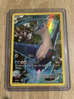 Pokemon TCG Latios XY79 XY Black Star Promo Full Art Ultra Rare Holo Card - Image 1