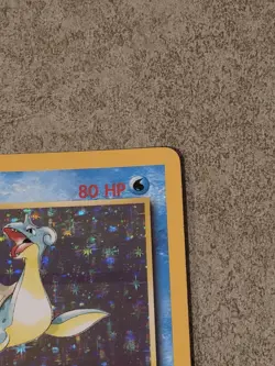 [ LP+ ] Lapras 10/62 Fossil Holo Unlimited Rare Pokemon Card - Image 2