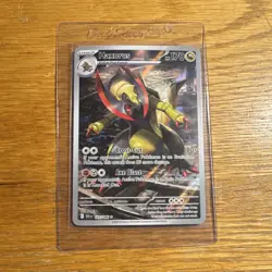 Pokemon Haxorus 147/086 Sv: Black Bolt Illustration Rare Holo English Card - Image 1