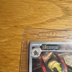 Pokemon Haxorus 147/086 Sv: Black Bolt Illustration Rare Holo English Card - Image 4
