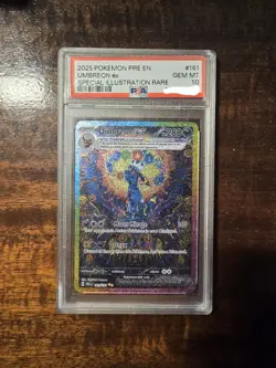 Pokemon Umbreon ex Special Illustration Rare Holo 2025 PSA 10 - Image 1
