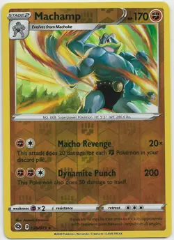 Machamp 026/073 Champions Path Reverse Holo Near Mint NM Pokemon DNA GAMES - Image 1