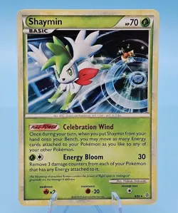 Shaymin - 8/95 - Holo - 2010 Pokemon TCG Unleashed - RARE Mythical Pokemon - Image 2
