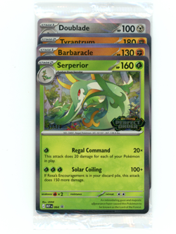 Pokemon TCG: Perfect Order (MEP EN) - Staff Promo Pack Factory Sealed - X4 Cards - Image 1