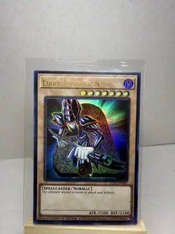 Yu-Gi-Oh! Dark Magician LC01-EN005 Ultra Rare Spellcaster ATK/2500 DEF/2100 - Image 1