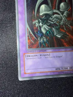 B. Skull Dragon BPT-006 Limited Edition Heavily Played/Damaged Vintage Yugioh! - Image 5