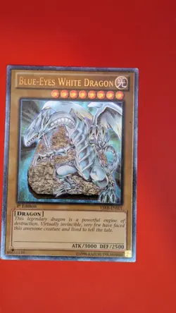 Blue-Eyes White Dragon (UTR) 1996 YSKR-EN001 Kaiba Reloaded 1st Edition - Image 1