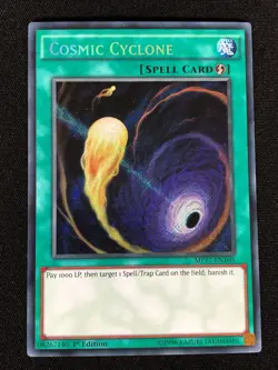Yugioh Cosmic Cyclone MP17-EN105 1st Secret (NM) - Image 1
