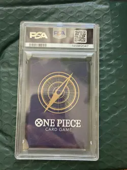 2025 ONE PIECE OP11-A FIST OF DIVINE SPEED 080 GEAR TWO ALTERNATE ART ENG PSA 10 - Image 2