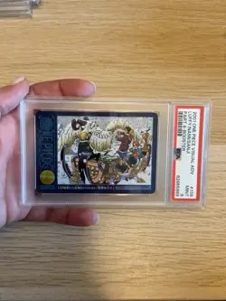 2001 One Piece Visual Adventure Luffy/Nami/Sanji Part 4 - Booster PSA 9 - Image 1