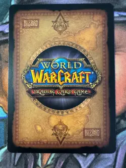 World of Warcraft TCG Promo Justice 9/12 Cameo of Terrible Memories - Image 2