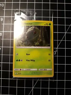 Bulbasaur Promo SEALED Pokemon Detective Pikachu SM198 Black Star Card - Image 3