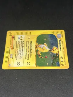 Pokemon TCG Ampharos 2 card lot, Aquapolis Holo, Neo Rev German 1st edition holo - Image 3