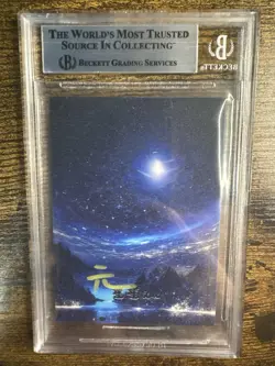 Demon Slayer Tanjiro Hand Drawn Art Card Signed Zach Aguilar 1 of 1! Beckett - Image 2