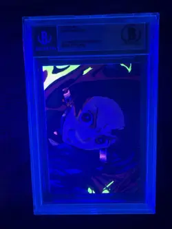 Demon Slayer Tanjiro Hand Drawn Art Card Signed Zach Aguilar 1 of 1! Beckett - Image 3