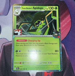 Team Rocket's Spidops 020/182 Prize Pack Series Cards Holo - Image 1