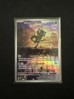 Teal Mask Ogerpon 123 Sv: Scarlet & Violet Promo Cards Holo - Image 1