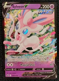 Sylveon V SWSH202 SWSH: Sword & Shield Promo Cards Holo - Image 1