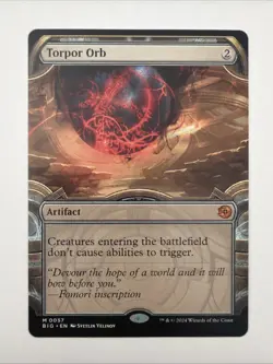 Torpor Orb (Showcase) Outlaws of Thunder Junction: the Big Score Regular - Image 1