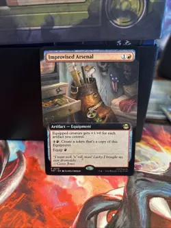 Improvised Arsenal (Extended Art) Teenage Mutant Ninja Turtles Regular NM - Image 1