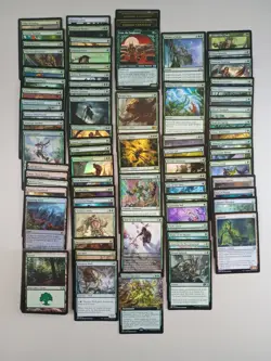 Magic 100 Commander Deck Fynn Mono Green Infect Poison MTG Ready To Play - Image 1
