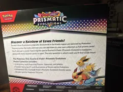 (LOT OF 2)NEW Pokemon TCG S&V Prismatic Evolutions Poster Collection Box Sealed - Image 2