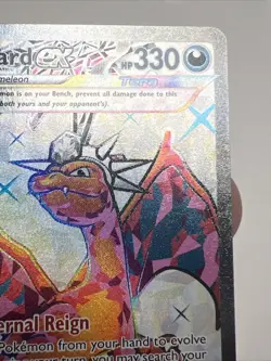NM Charizard ex 056 Holofoil Scarlet & Violet Promo AUTHENTIC Pokemon Card - Image 5